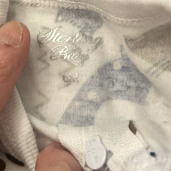 Koala Baby-Sterling Baby Cotton Footed Sleepers 6 Months - Picture 6 of 7